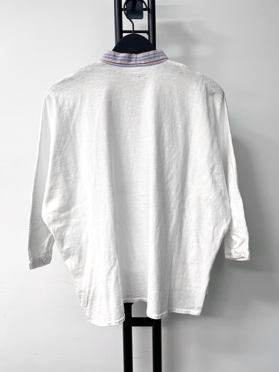 캐피탈 빕 프론트 스트라이트 블라우스 상품이미지3