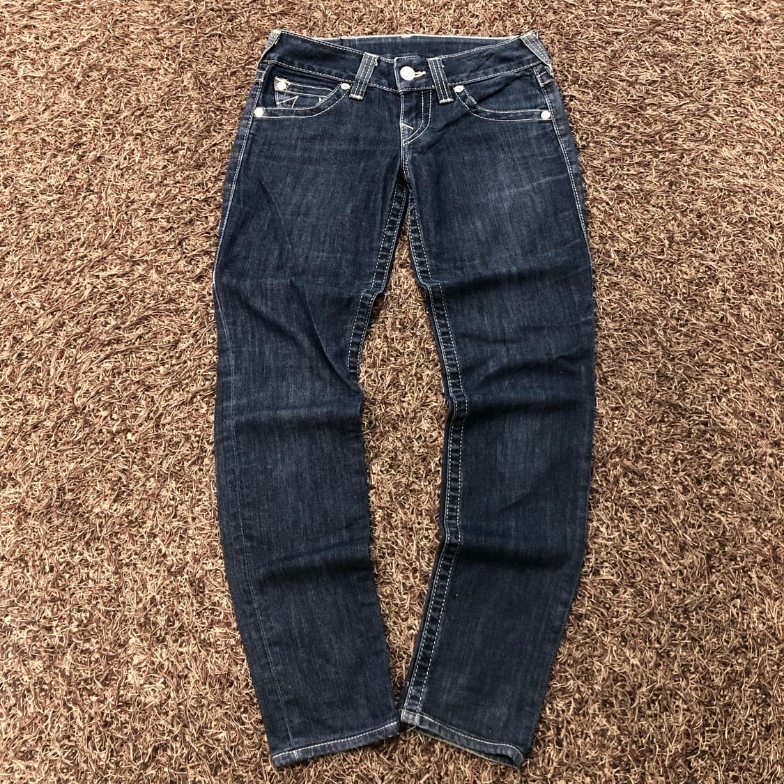 트루릴리전 스키니 워싱 데님 팬츠 상품이미지2