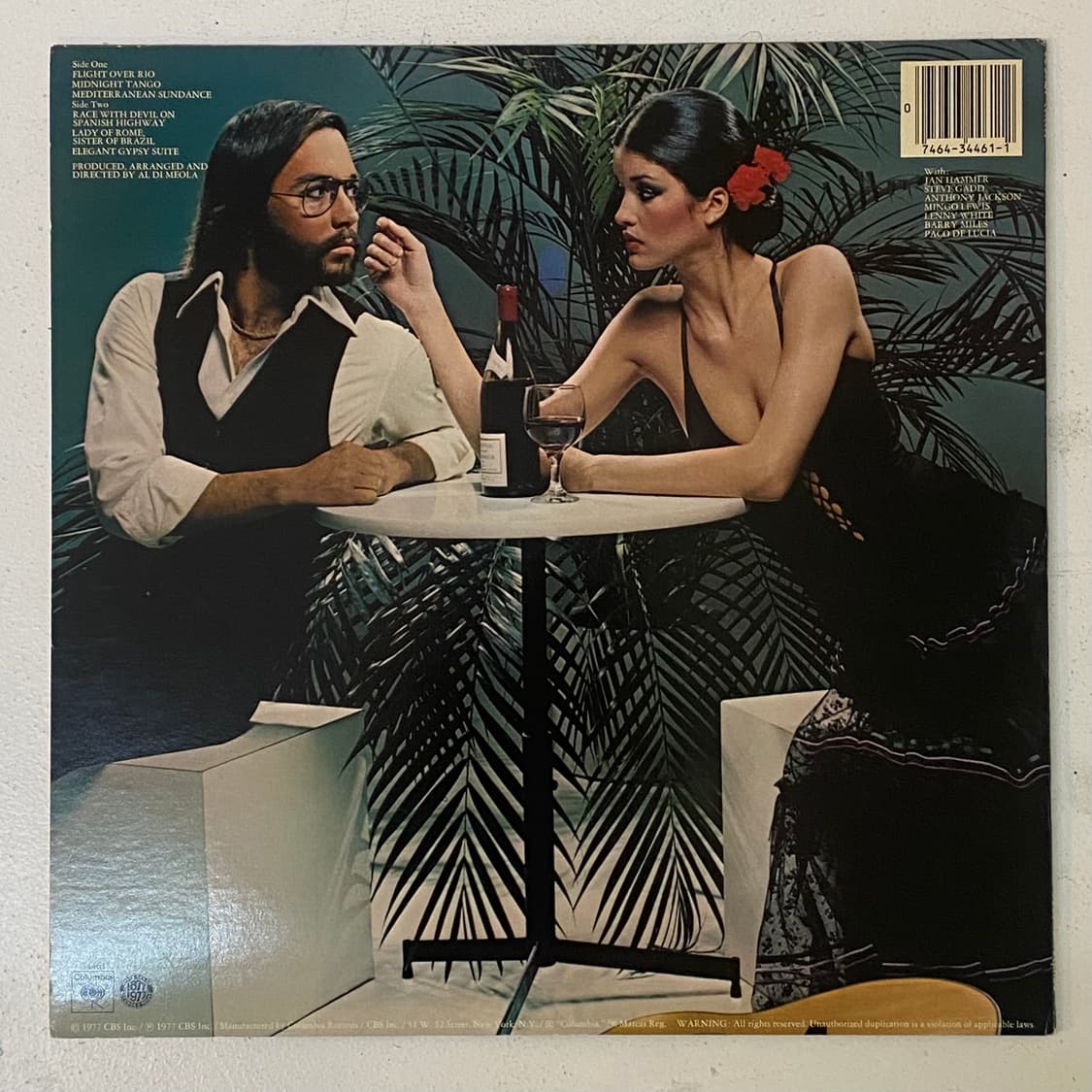 (LP-퓨젼/US수입반) Al Di Meola 상품이미지2