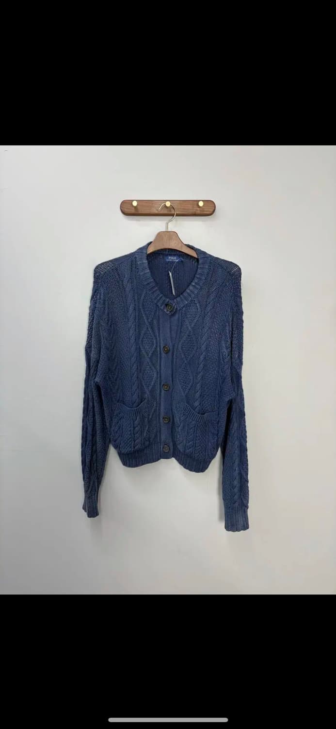 폴로랄프로렌 신형 아메카지 케이블 스웨터 재킷 H984 상품이미지2