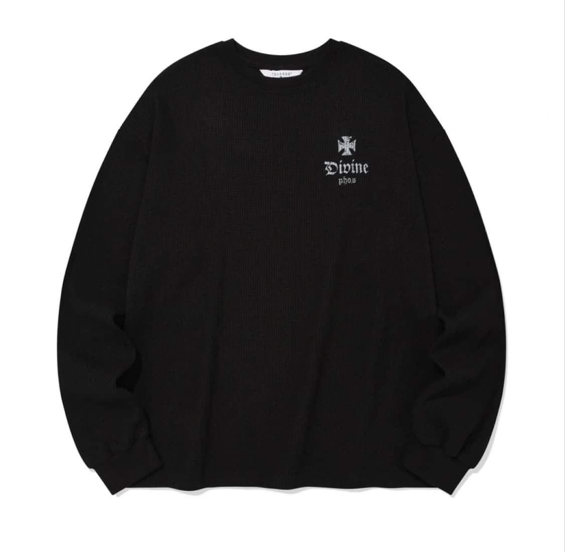 PHOS333 와플 롱슬리브 상품이미지1