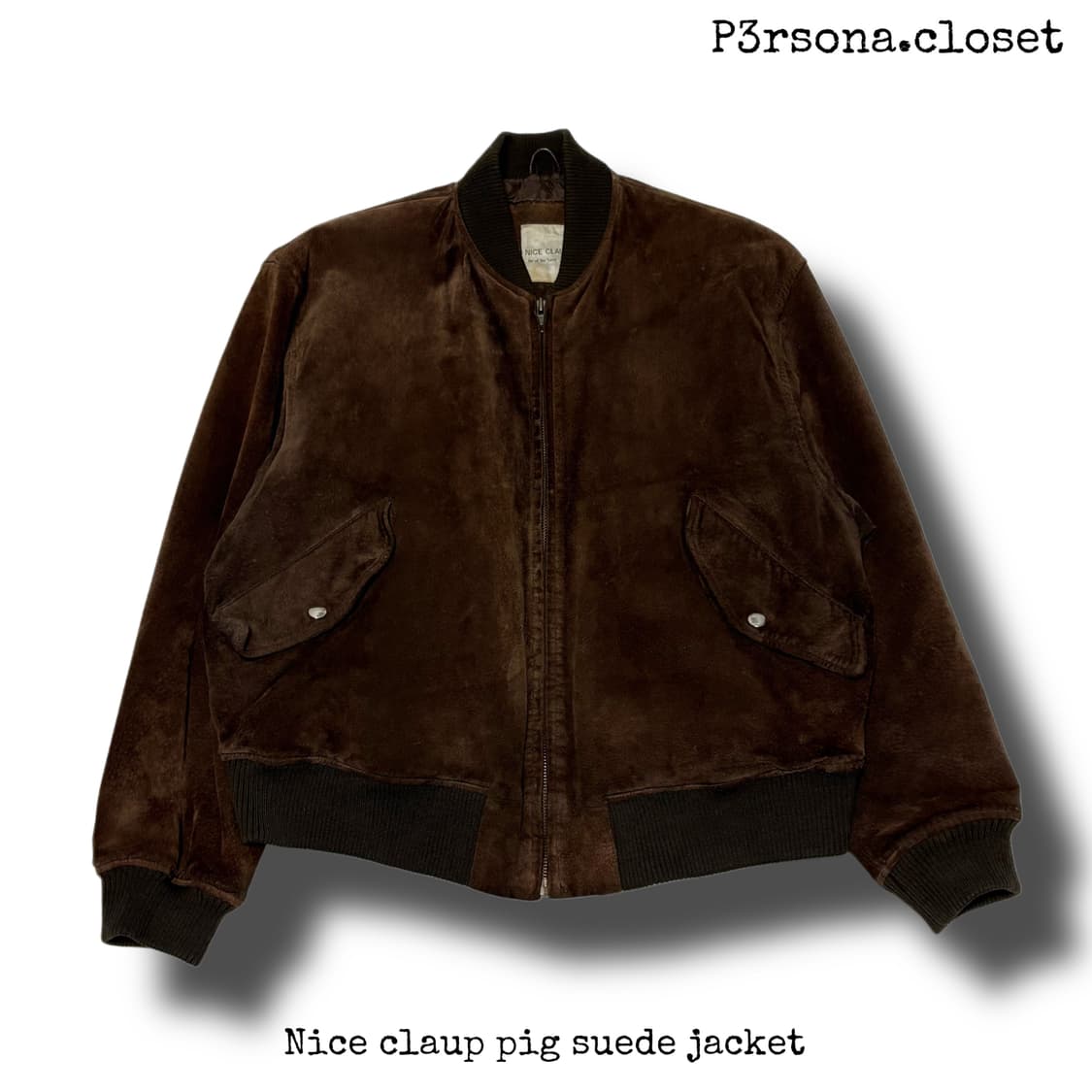 Nice claup pig suede jacket 상품이미지1