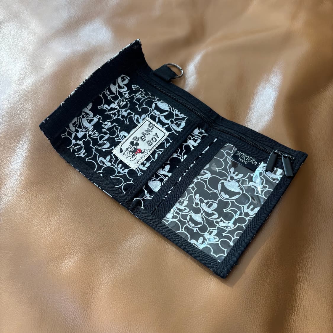 PORTER 포터 디즈니 폴딩 월렛 지갑 블랙 상품이미지4