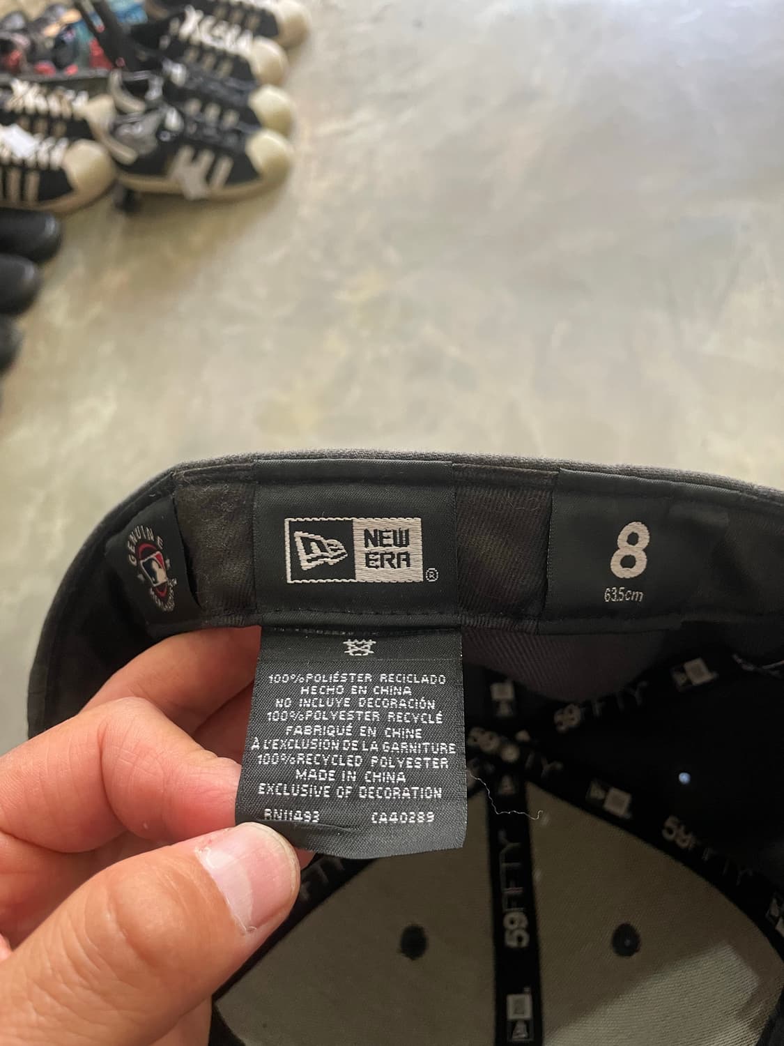 뉴에라 뉴욕 양키스 그라파이트 8( 63.5cm ) 상품이미지8