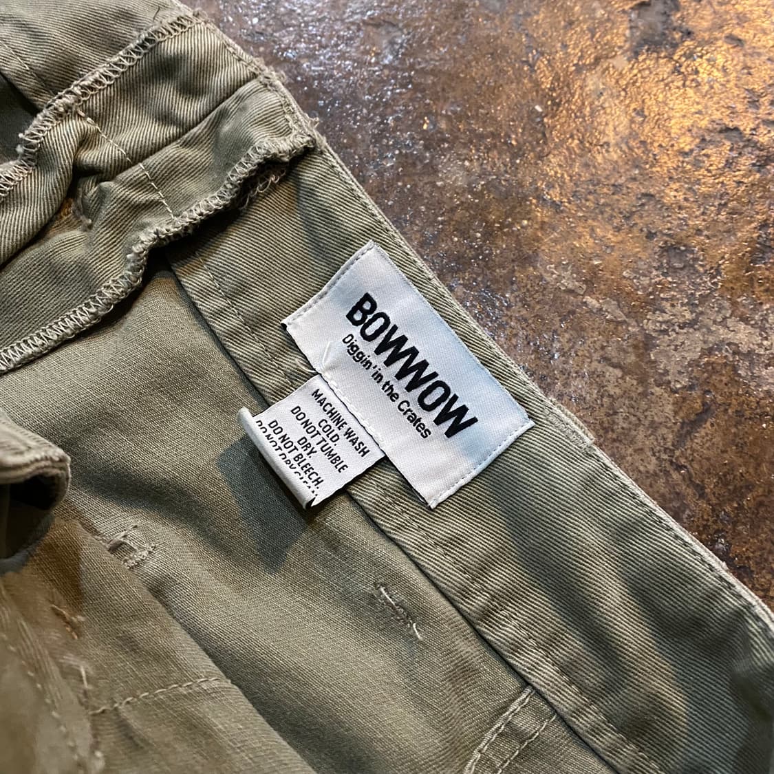 (XL) 바우와우 bowwow 페인팅 워크 팬츠 상품이미지8