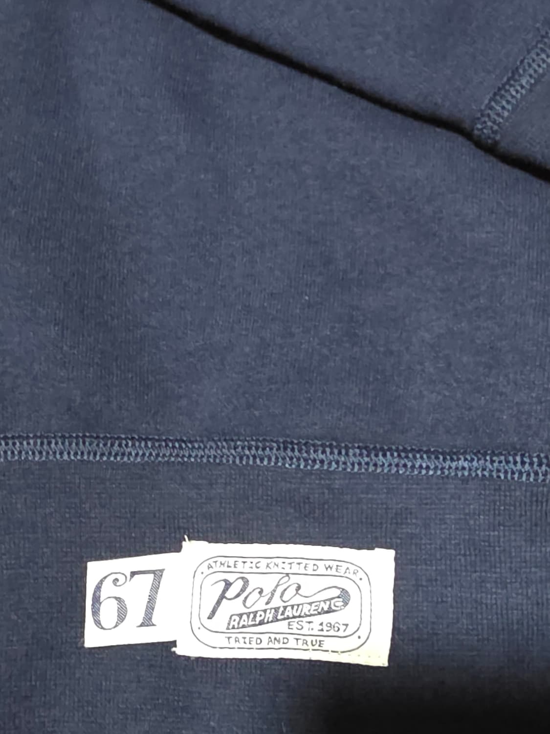 폴로 랄프로렌 로고 스웻셔츠 기모 맨투맨 네이비 M 상품이미지5