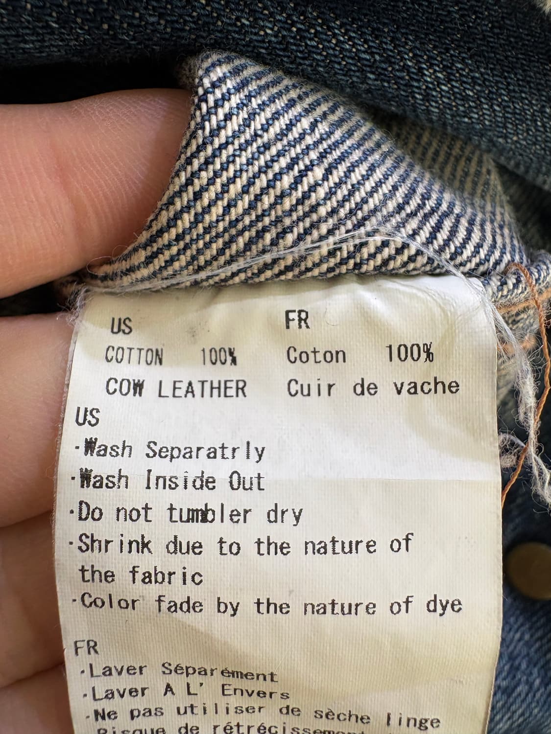 JAPAN BLUE JEANS (Made in Japan) 데님자켓 상품이미지7