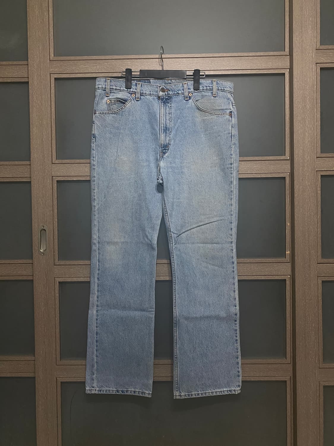 [38X32] 리바이스 517 빈티지 90s USA 오렌지탭 데님 팬츠 상품이미지1