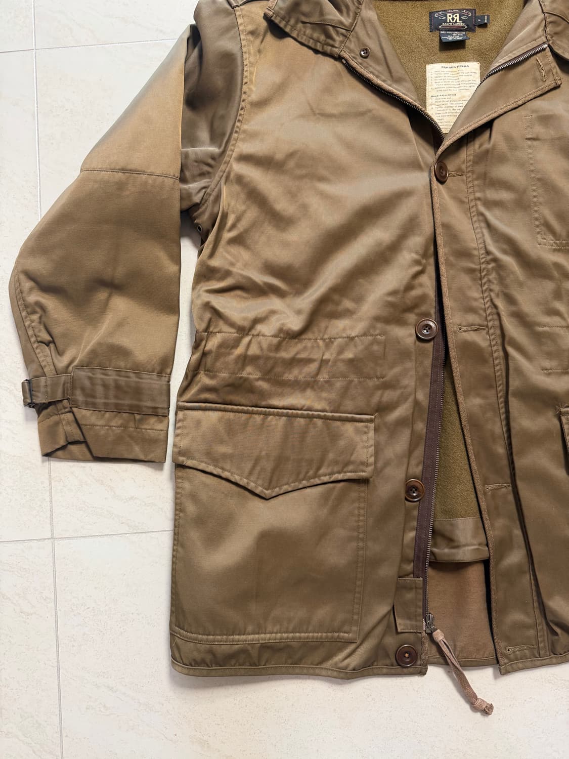 rrl 더블알엘 프랑스군 m64 모티브 야상 상품이미지6