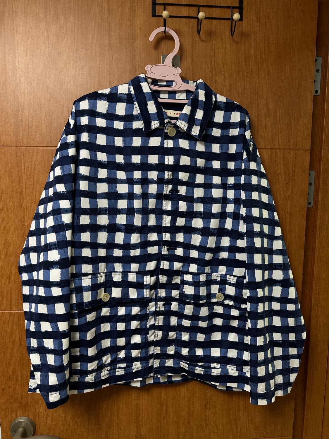 [상의XL/하의M] 유니클로 마르니 체크블록 자켓 팬츠 셋업 상품이미지2