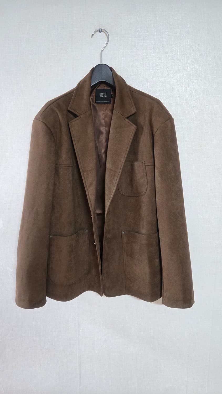브라운 스웨이드 자겟, 블레이저, 남성 정장 상품이미지2
