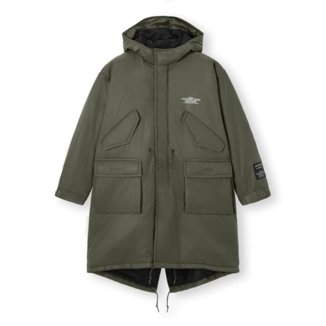 [L] Undercover X GU 피쉬테일 파카 올리브 상품이미지1