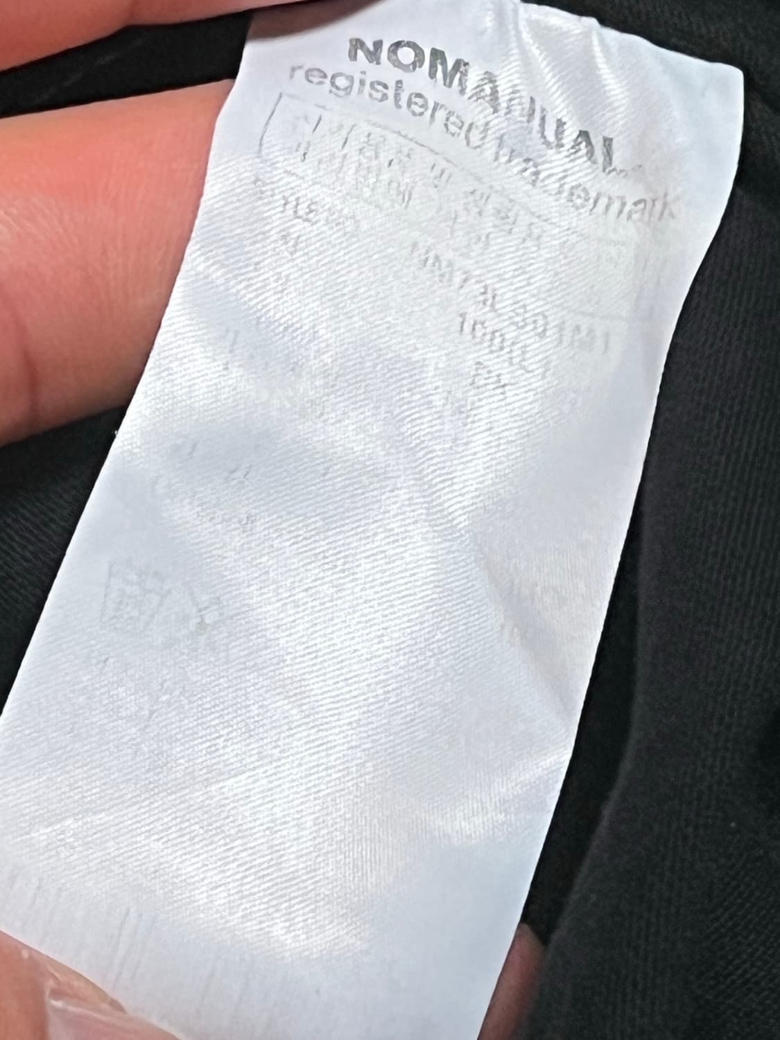 노매뉴얼 스펠아웃 긴팔슬리브 상품이미지3