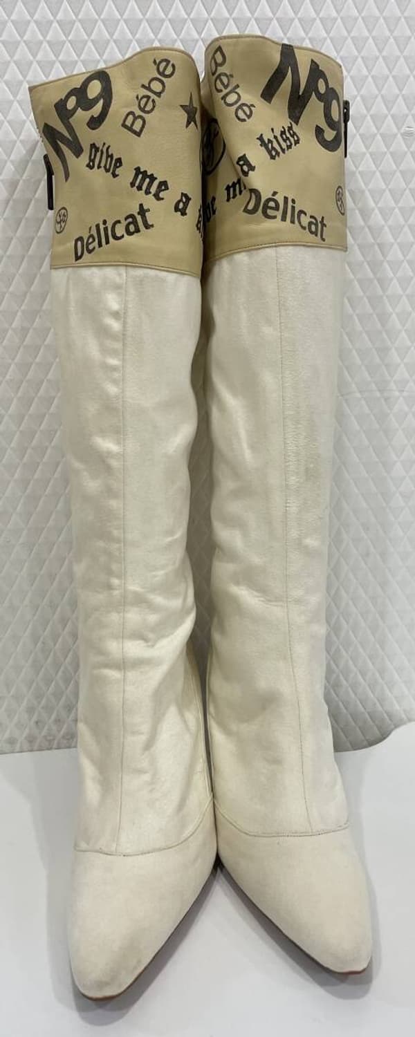 castelbajac white knee boots 상품이미지2