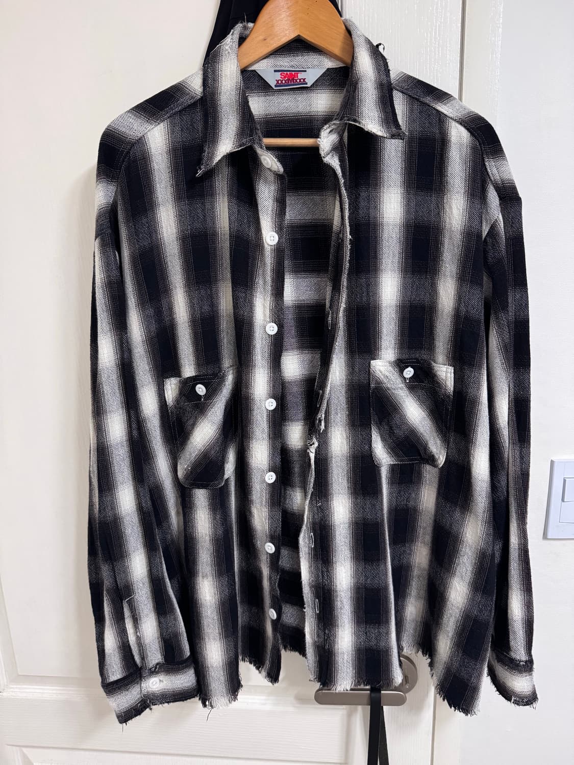 세인트미카엘 플란넬 셔츠 L 상품이미지2