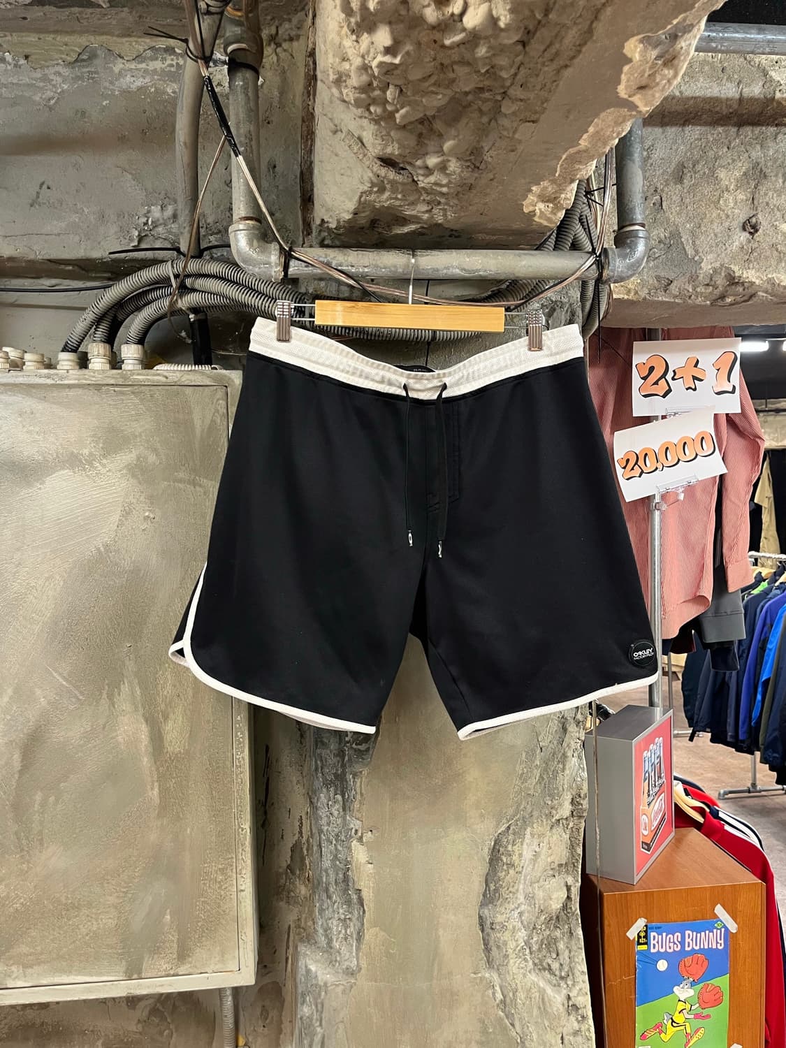 오클리 밴딩 반바지 블랙 34 #csz3213 상품이미지2