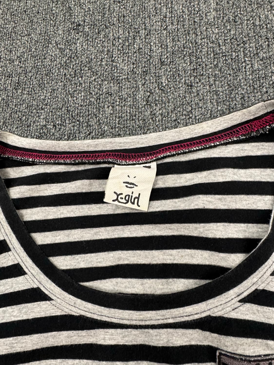 2)X-girl 스트라이프 롱슬리브 상품이미지4