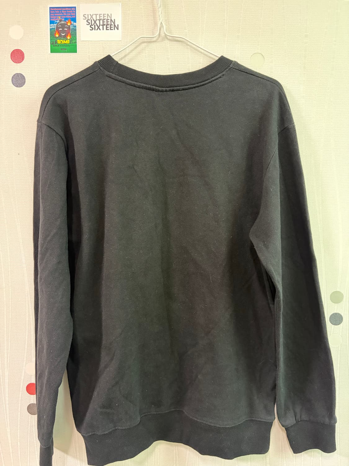 스투시 빈티지 맨투맨 블랙 XL 상품이미지2