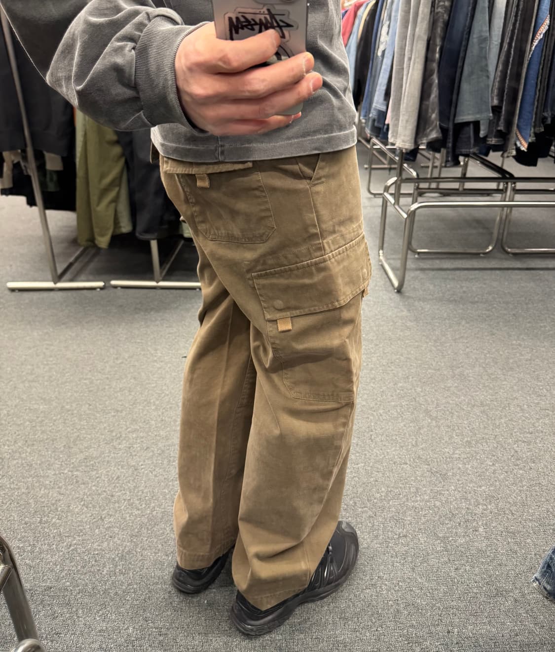 31)GAP 빈티지 브라운 카고 팬츠 상품이미지1