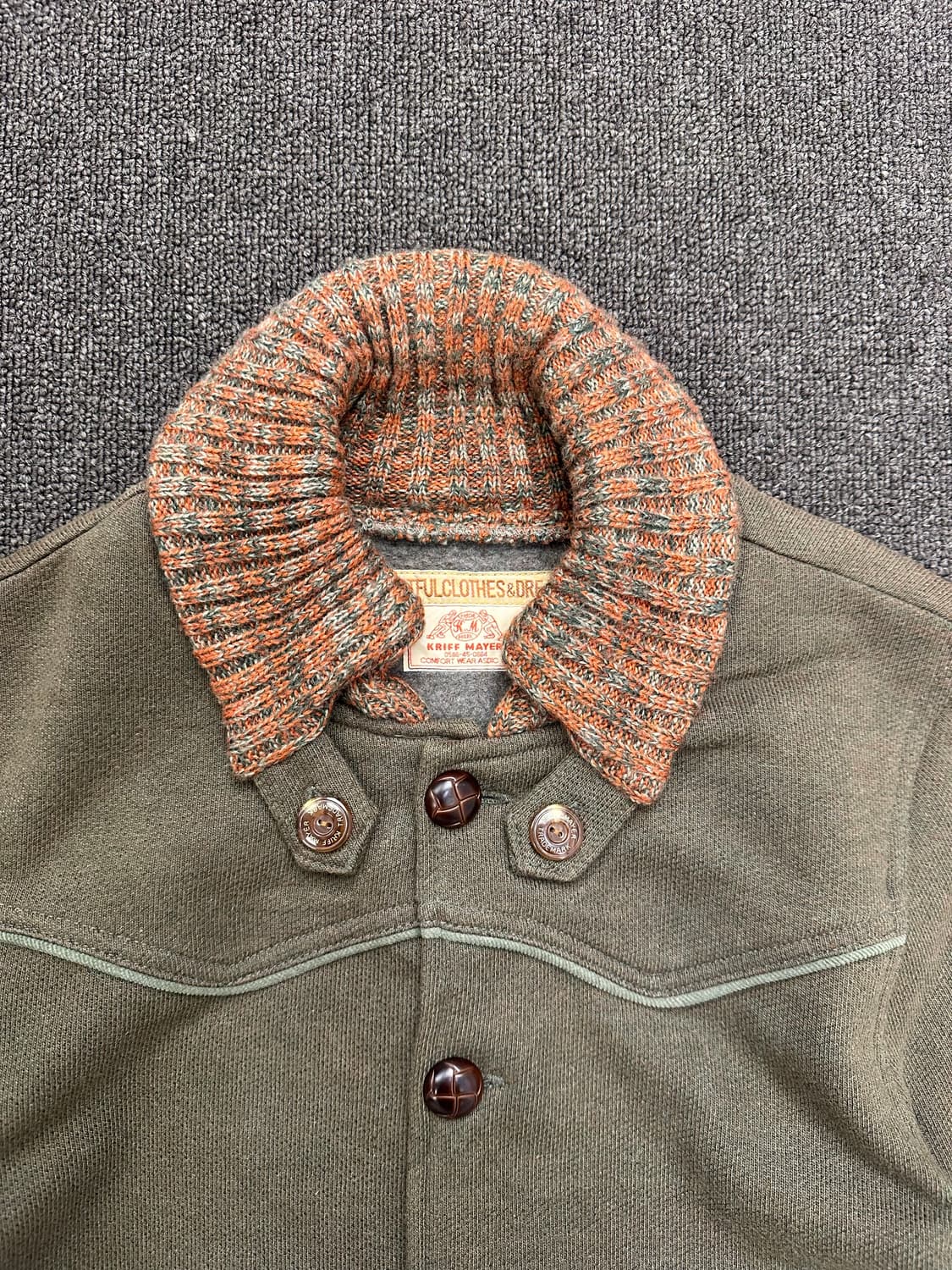 M)크리프메이어 빈티지 숄카라 자켓 상품이미지4