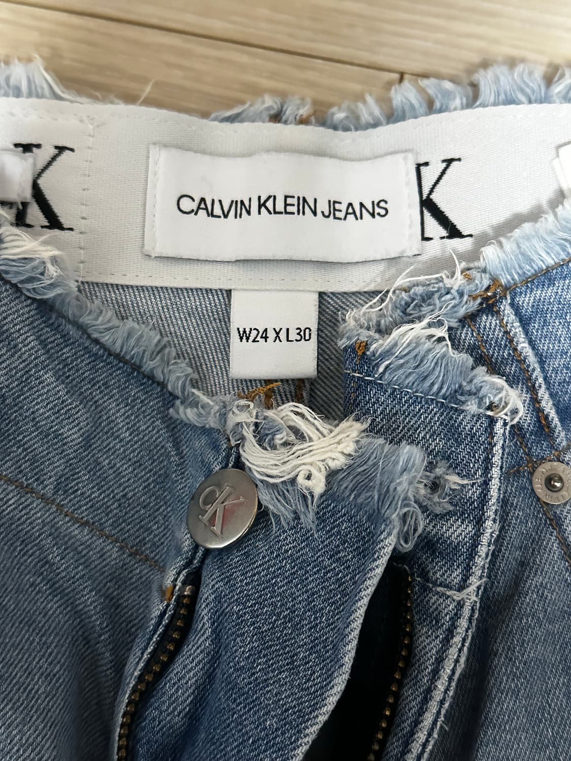 (W) CALVIN KLEIN JEANS 데님팬츠 상품이미지4