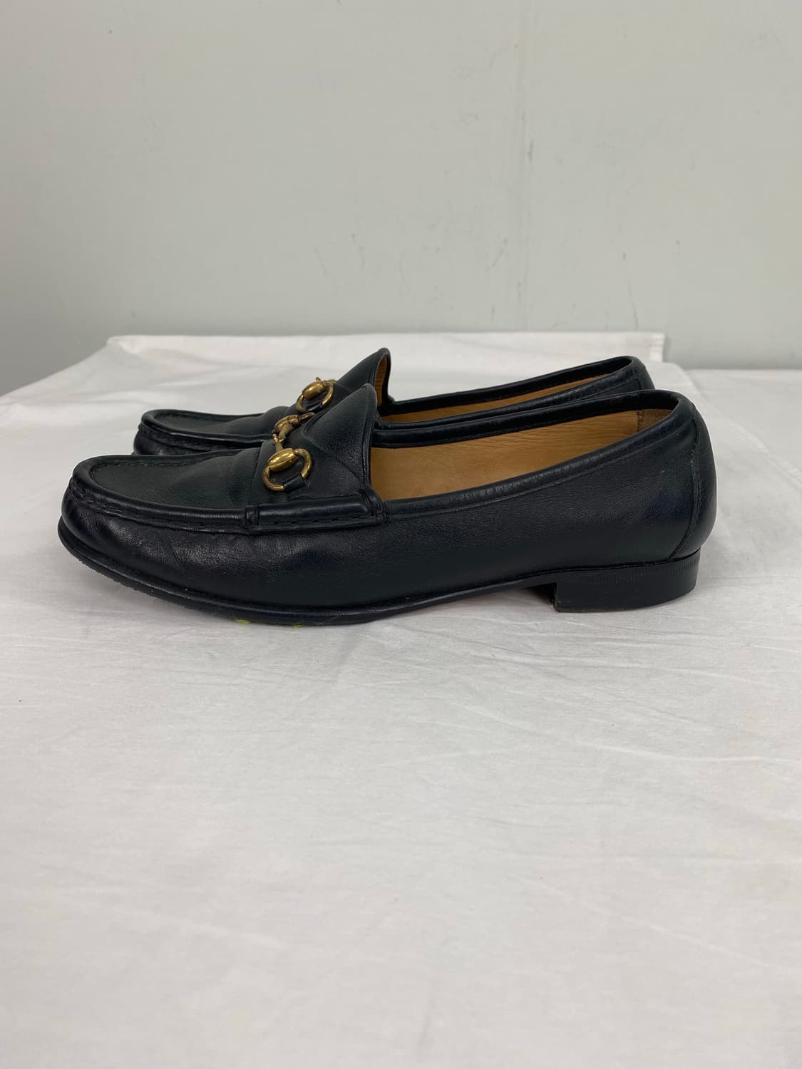 구찌 Gucci 레더 홀스빗 로퍼 37.5 상품이미지3