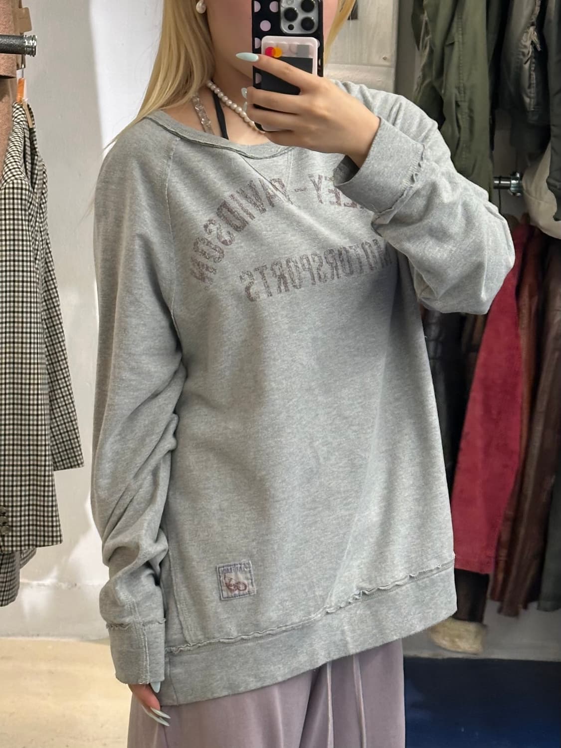 H-D 할리데이비슨 레글런맨투맨  상품이미지1