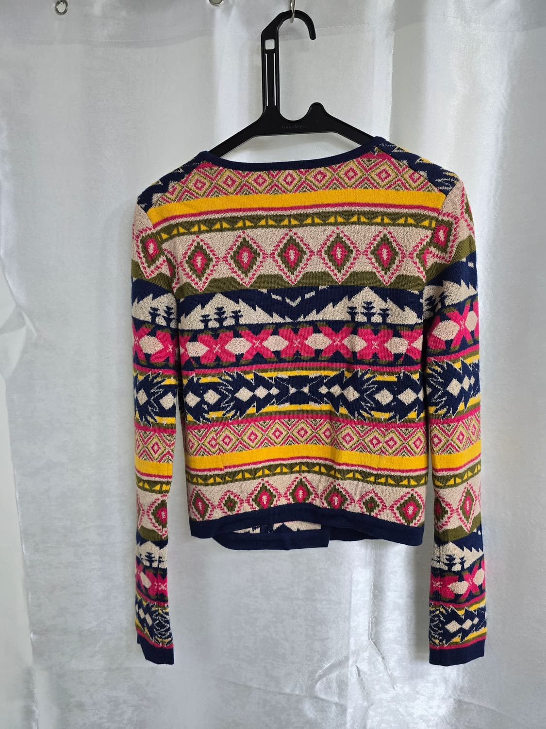 베네통 패턴 니트 가디건 (1853) 상품이미지2