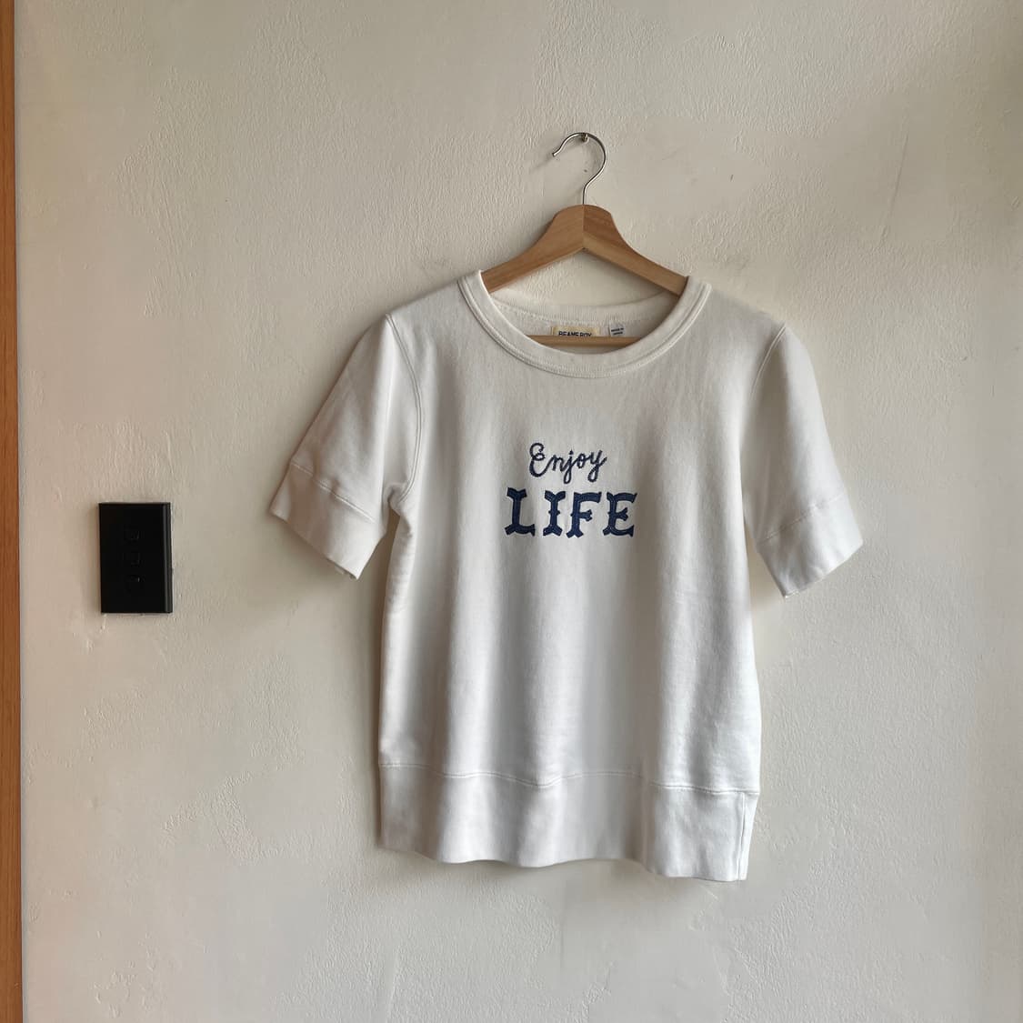 Beams Boy Lettering 1/2 Sweat 상품이미지1