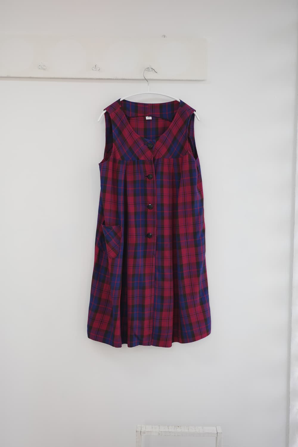 tartan check sleeveless one-piece 상품이미지6