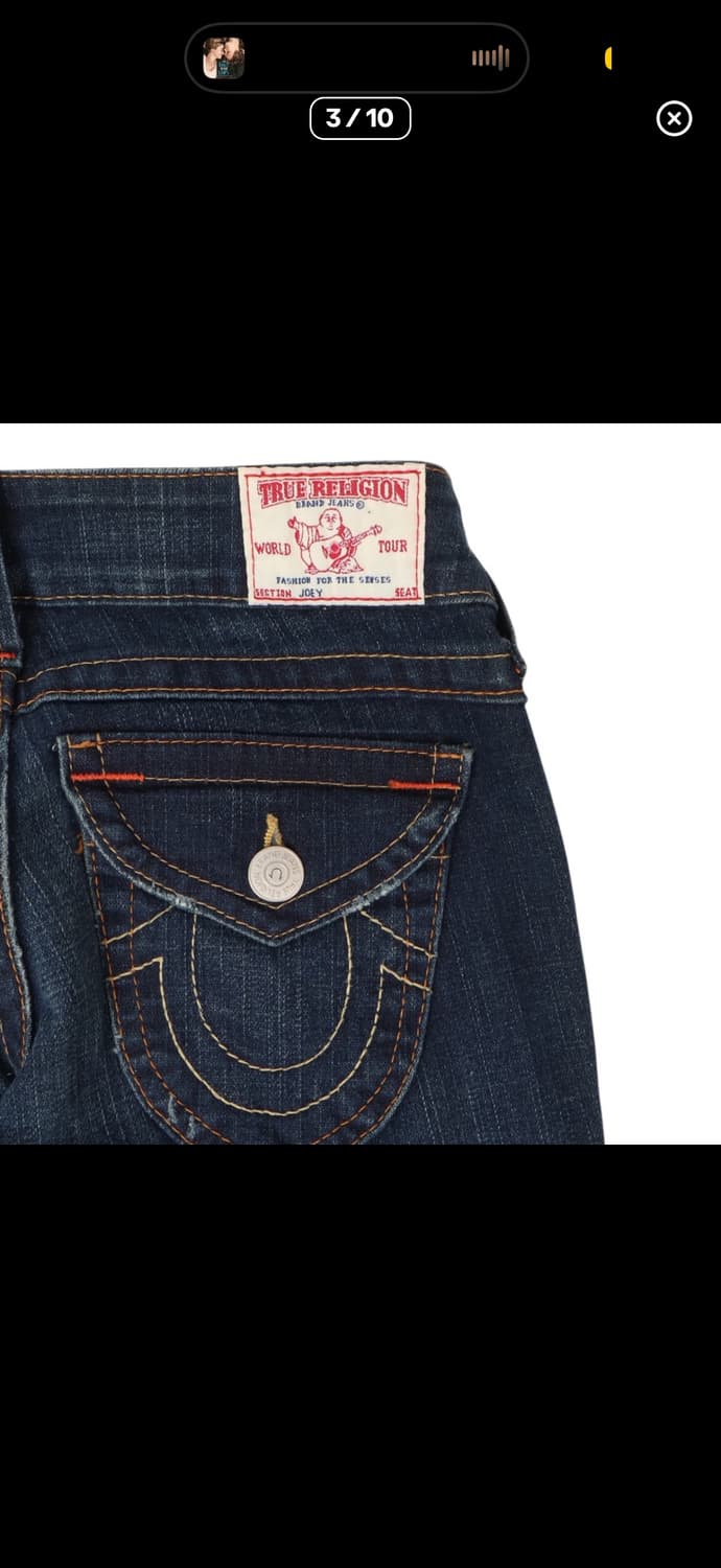 트루릴리젼 조이 부츠컷 진 데님팬츠 상품이미지3