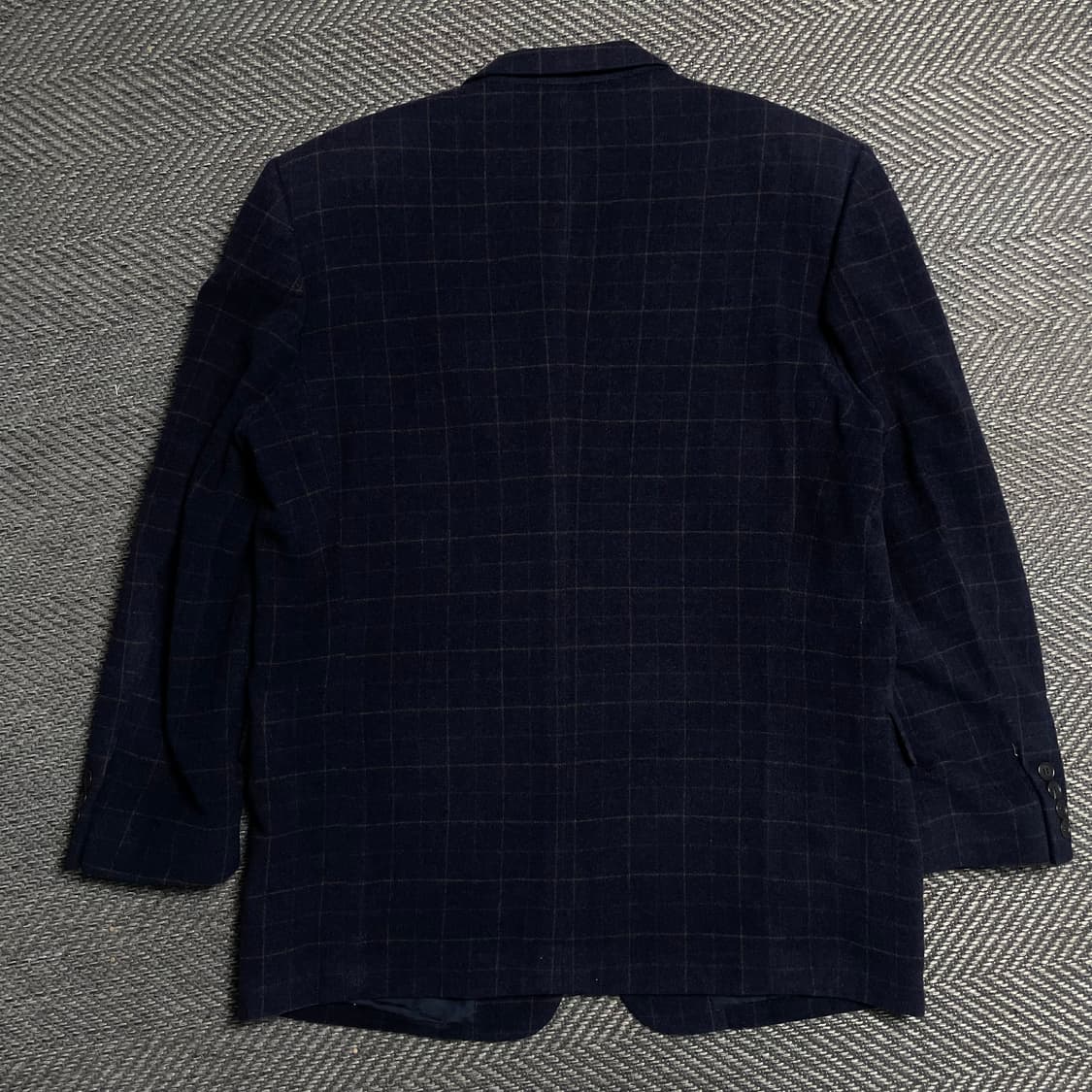 00s 입생로랑 아카이브 체크 패턴 캐시미어 혼방 블레이져o 5206 상품이미지5
