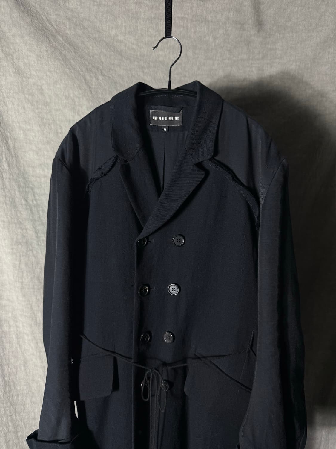 Ann Demeulemeester Cutout Double Breaste 상품이미지4