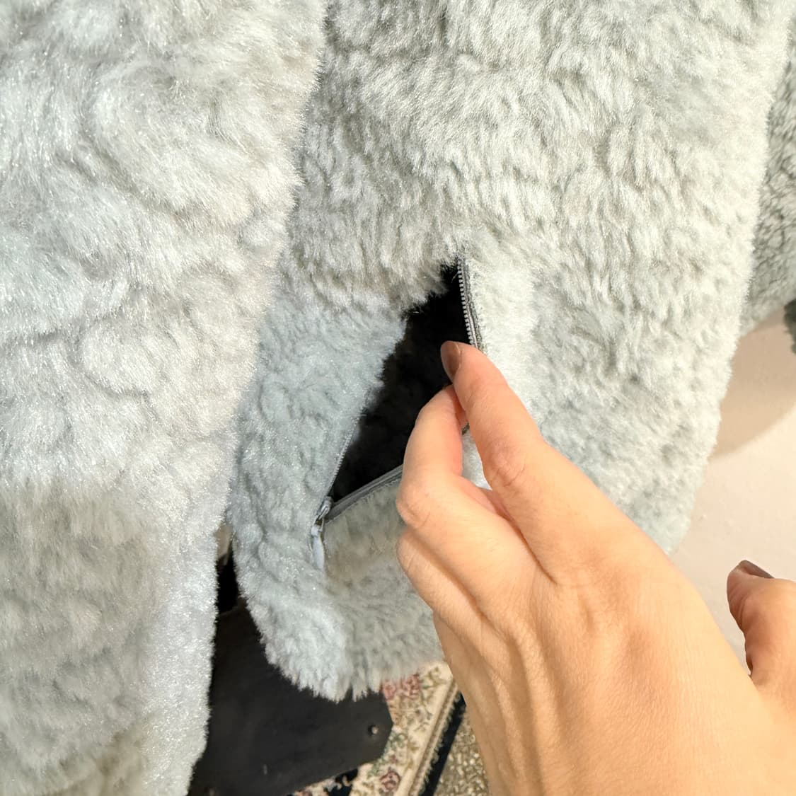 (무배)그로브스토어 GROVE 양면 리버시블 무스탕자켓 4134 상품이미지7