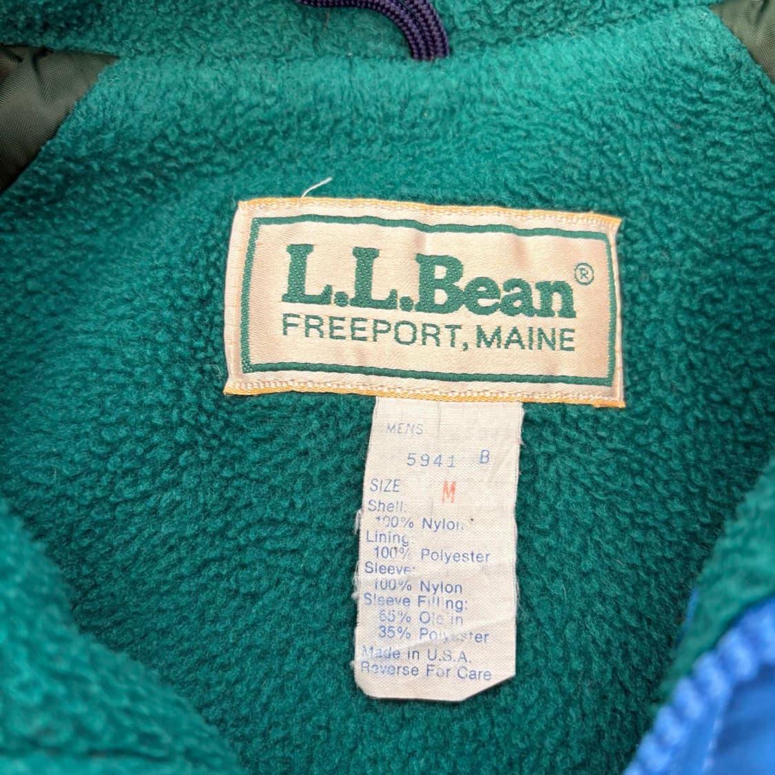 80s l.l.bean warm up usa 엘엘빈 웜업 상품이미지3