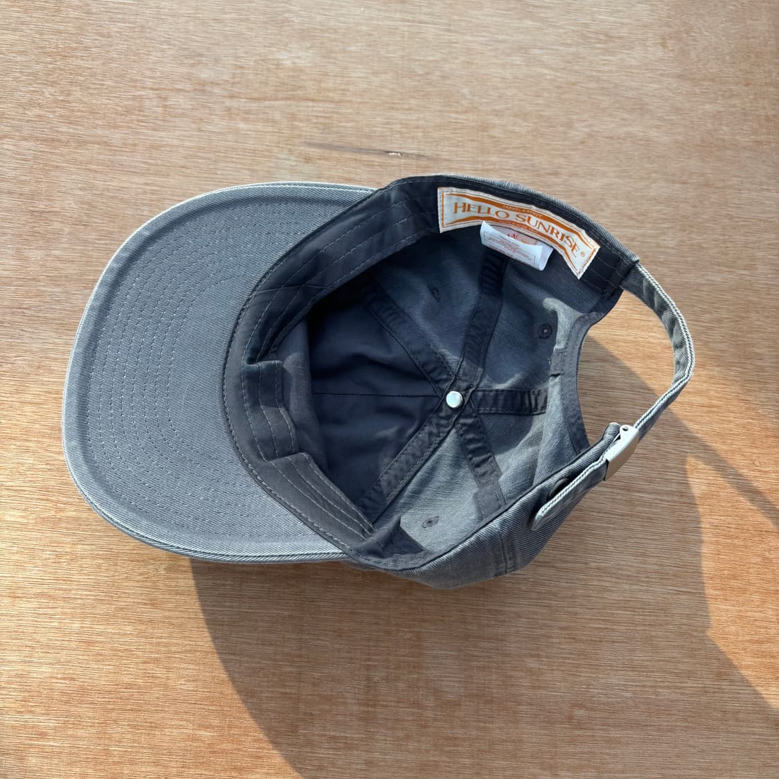 Hello Sunrise Sun Logo Cap Grey   상품이미지2