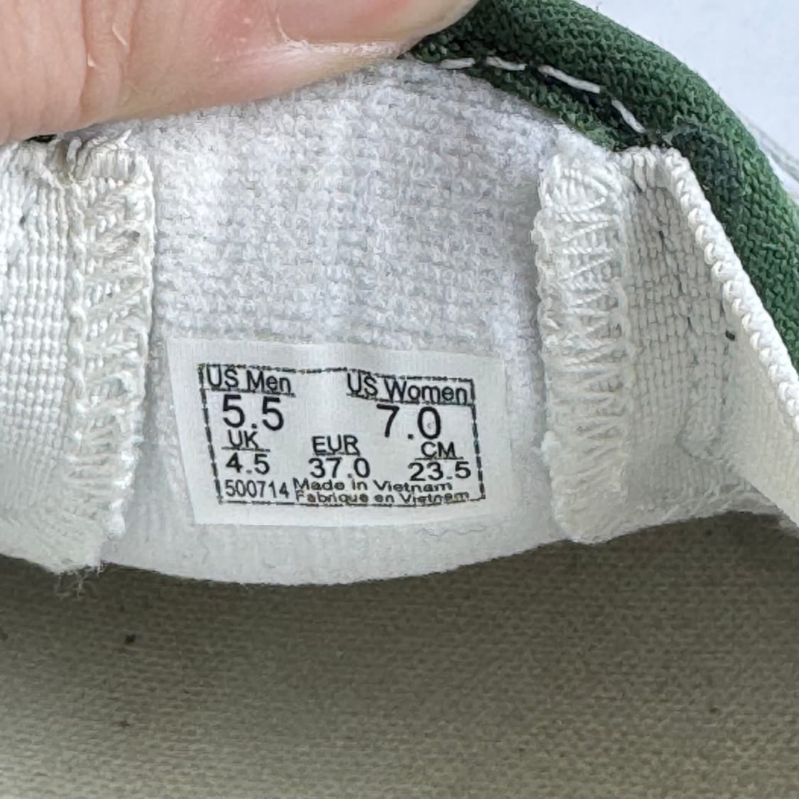 235)반스 뉴 슬립온 그린 상품이미지8