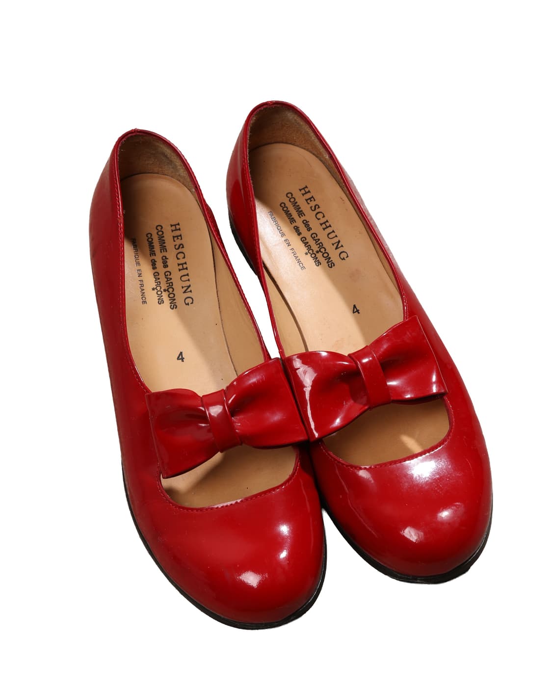 CDGCDG x Heschung Red Mary Jane Flats 상품이미지1