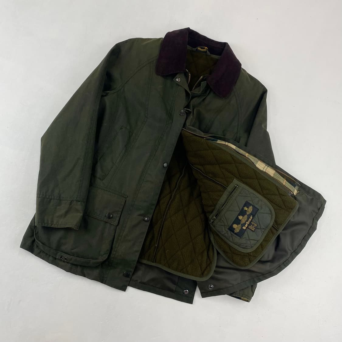  바버 비데일 왁스 자켓 (100)  ﻿ 상품이미지1