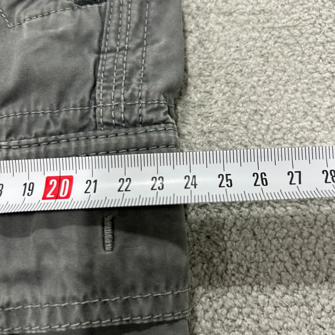 스톤아일랜드 그레이 카고 포켓 팬츠 31 상품이미지8