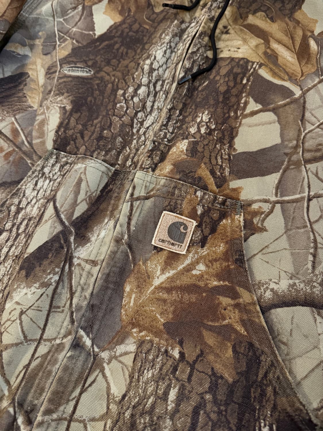 칼하트 가죽탭 리얼트리 액티브 워크자켓 J144 카모 상품이미지2