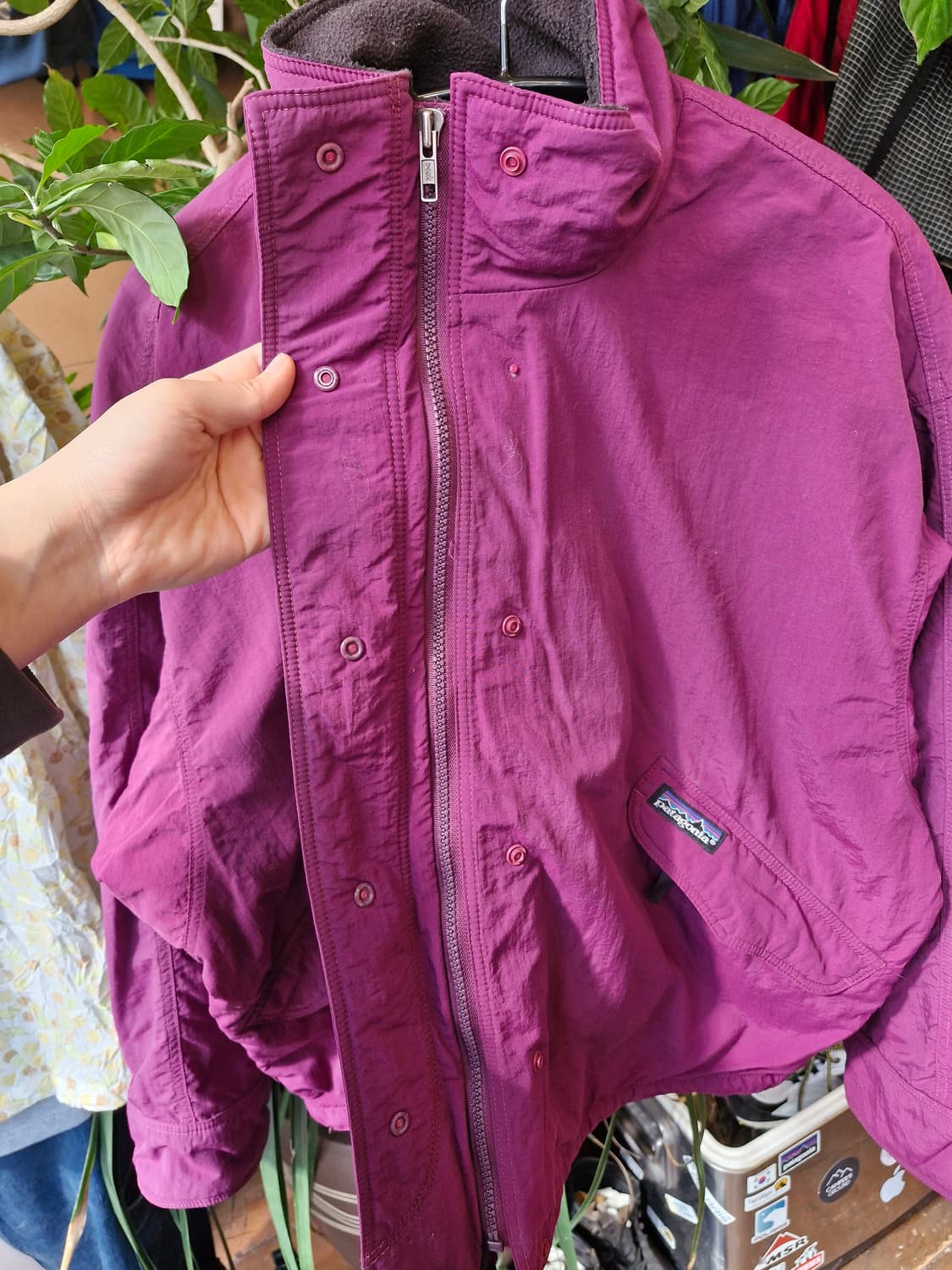 Z-490 파타고니아 캐플린 쉘드 신칠라 봄버 웜업  상품이미지6