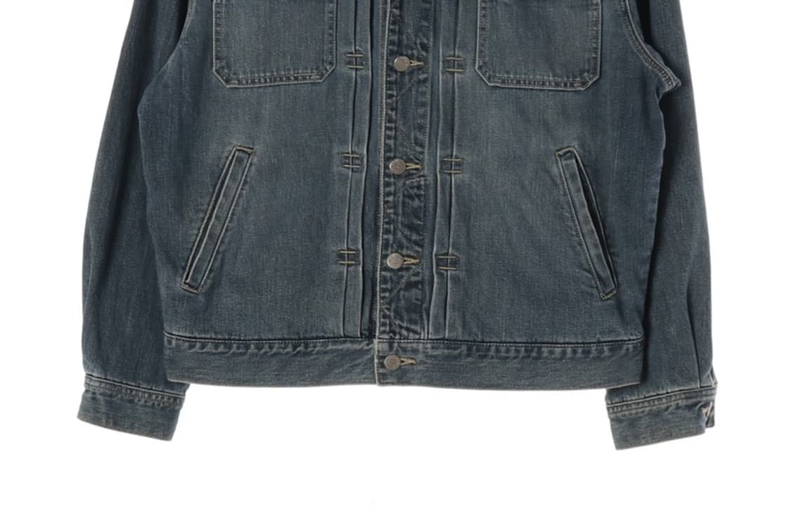 LEE 빈티지 워싱 데님 자켓 L 상품이미지4