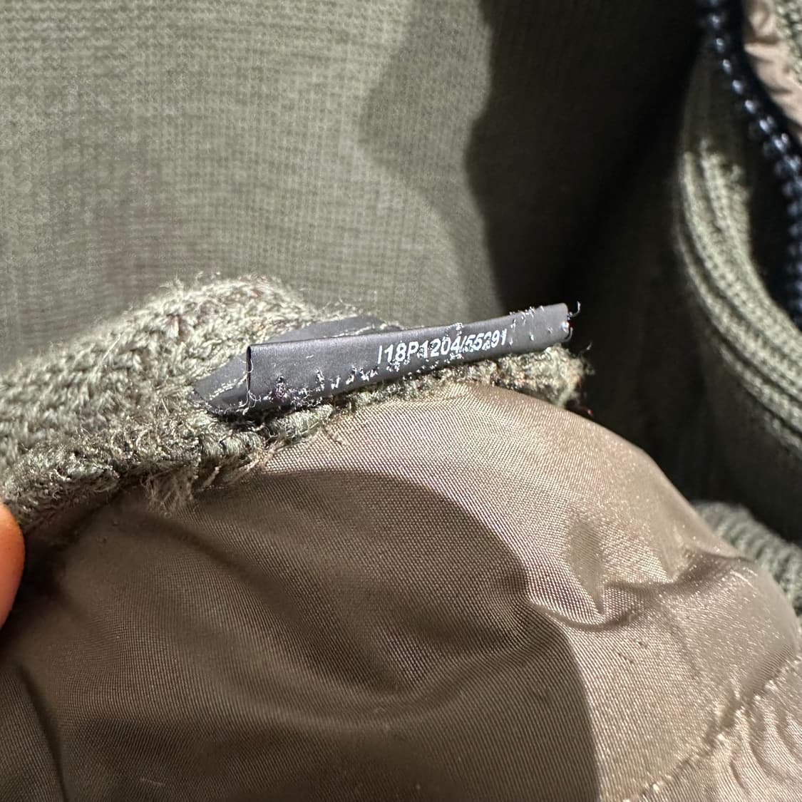 폴앤샤크 텍티컬 리리지퍼 나일론 니트 후드집업 상품이미지10