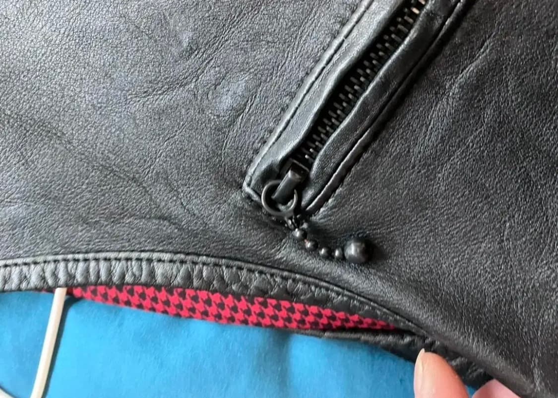 NUMBER (N)INE 2005-F/W 아카이브 물소가죽베스트(95) 상품이미지5