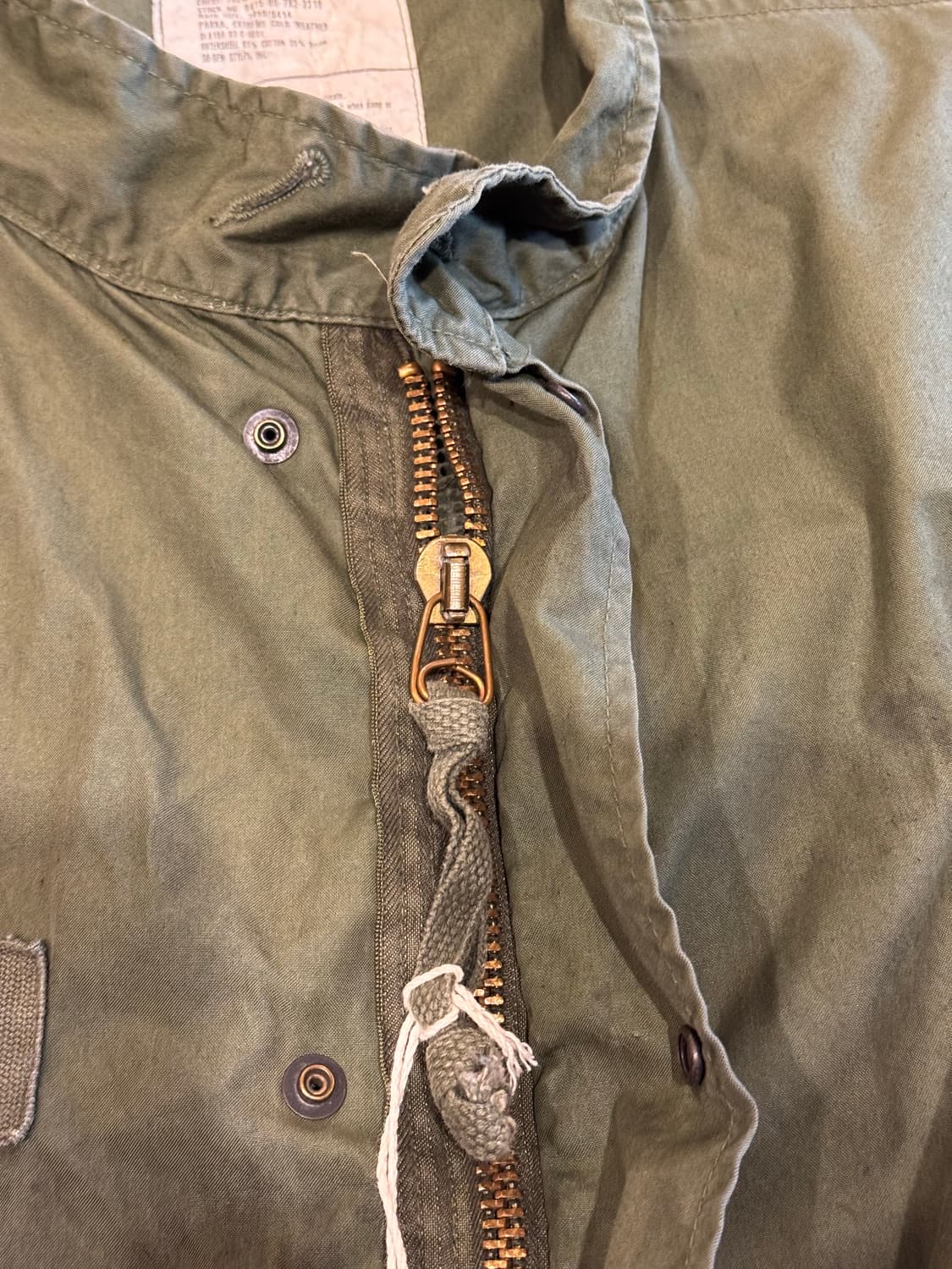 오리지널 M-65 피쉬테일 파카 (L) 상품이미지7