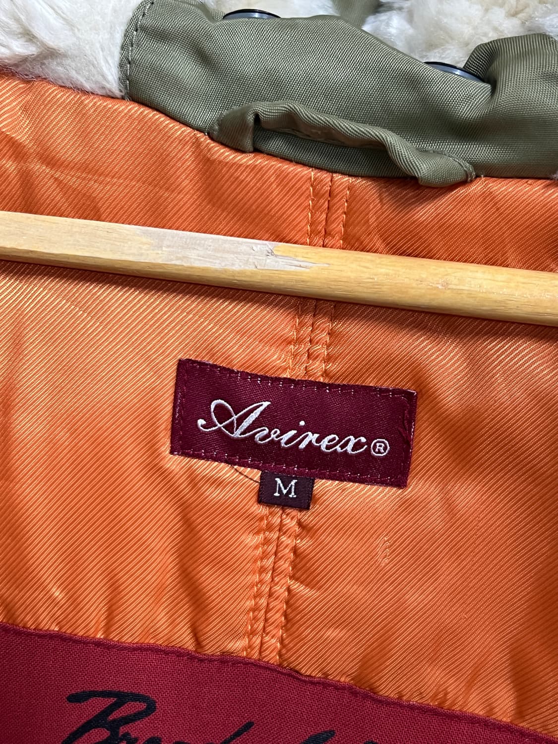 Avirex 아비렉스 N2B 플라이트 하이넥 후드 자켓 상품이미지6