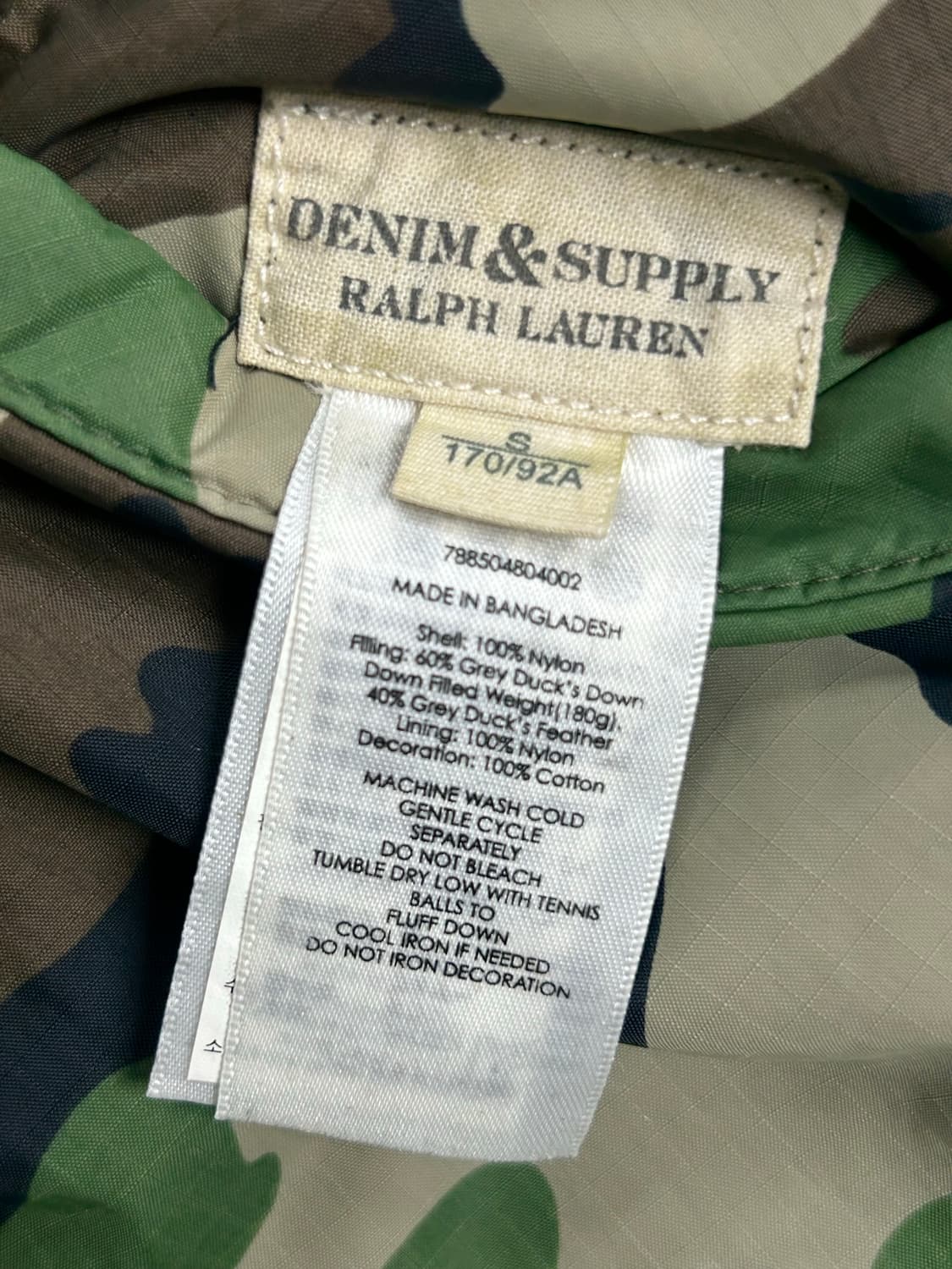 데님앤서플라이 리버시블 다운 베스트 상품이미지10