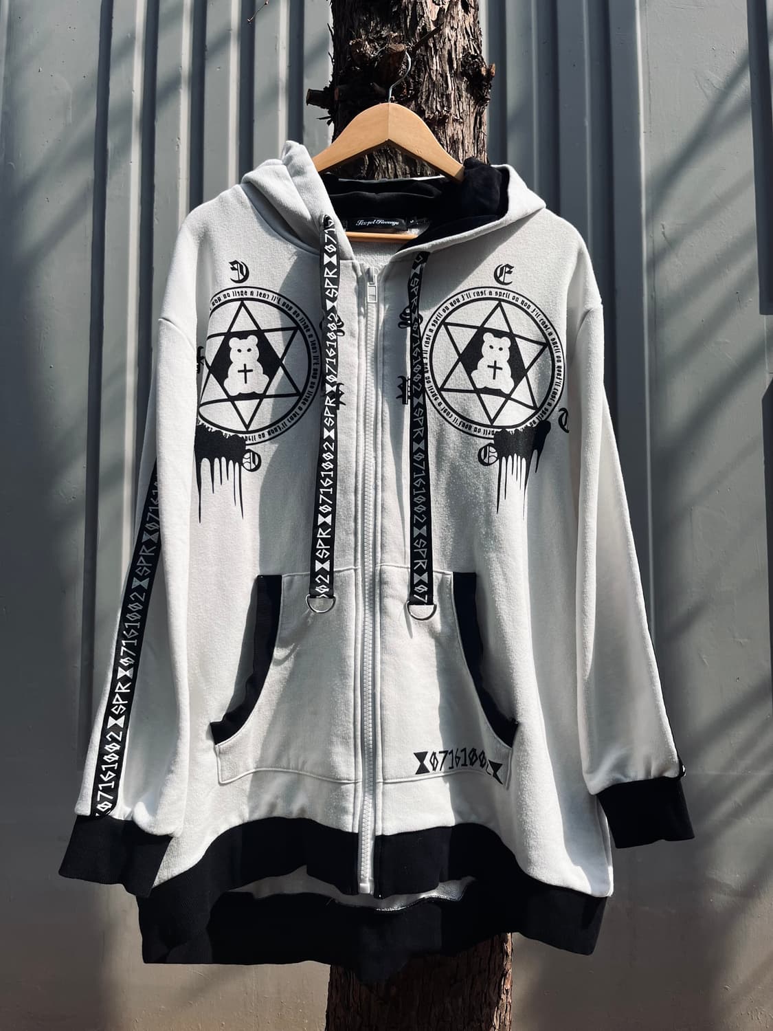 SexPotRevenge 섹스팟리벤지 지뢰 펑크 후드집업 상품이미지1