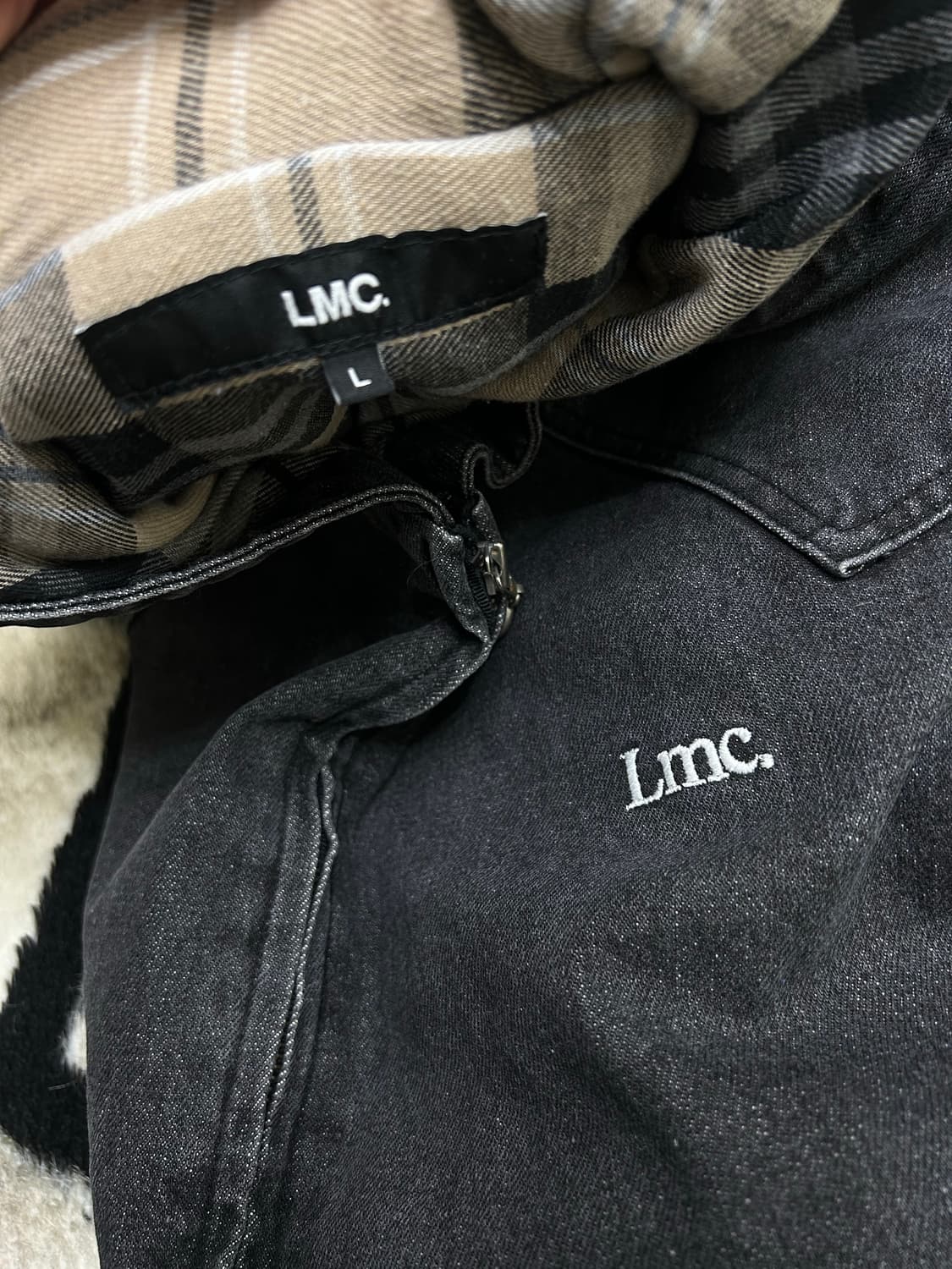 [L]LMC 데님 액티브 후드 자켓/흑청 상품이미지6